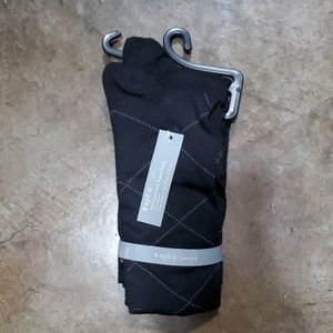 Apt.9 black Knee high socks, shoe size 4-10